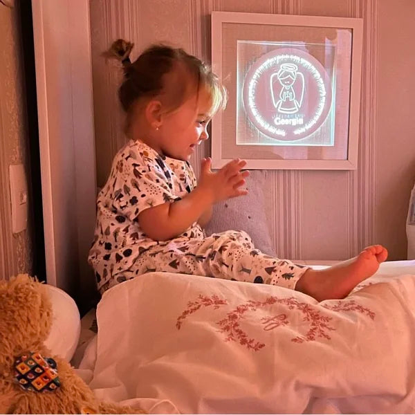 Anjo da Guarda - Personalizado - Com LED