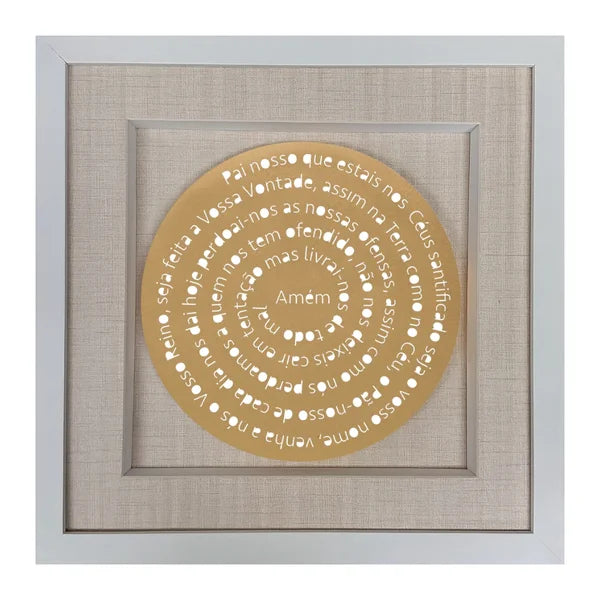 Oração Pai Nosso - Com LED