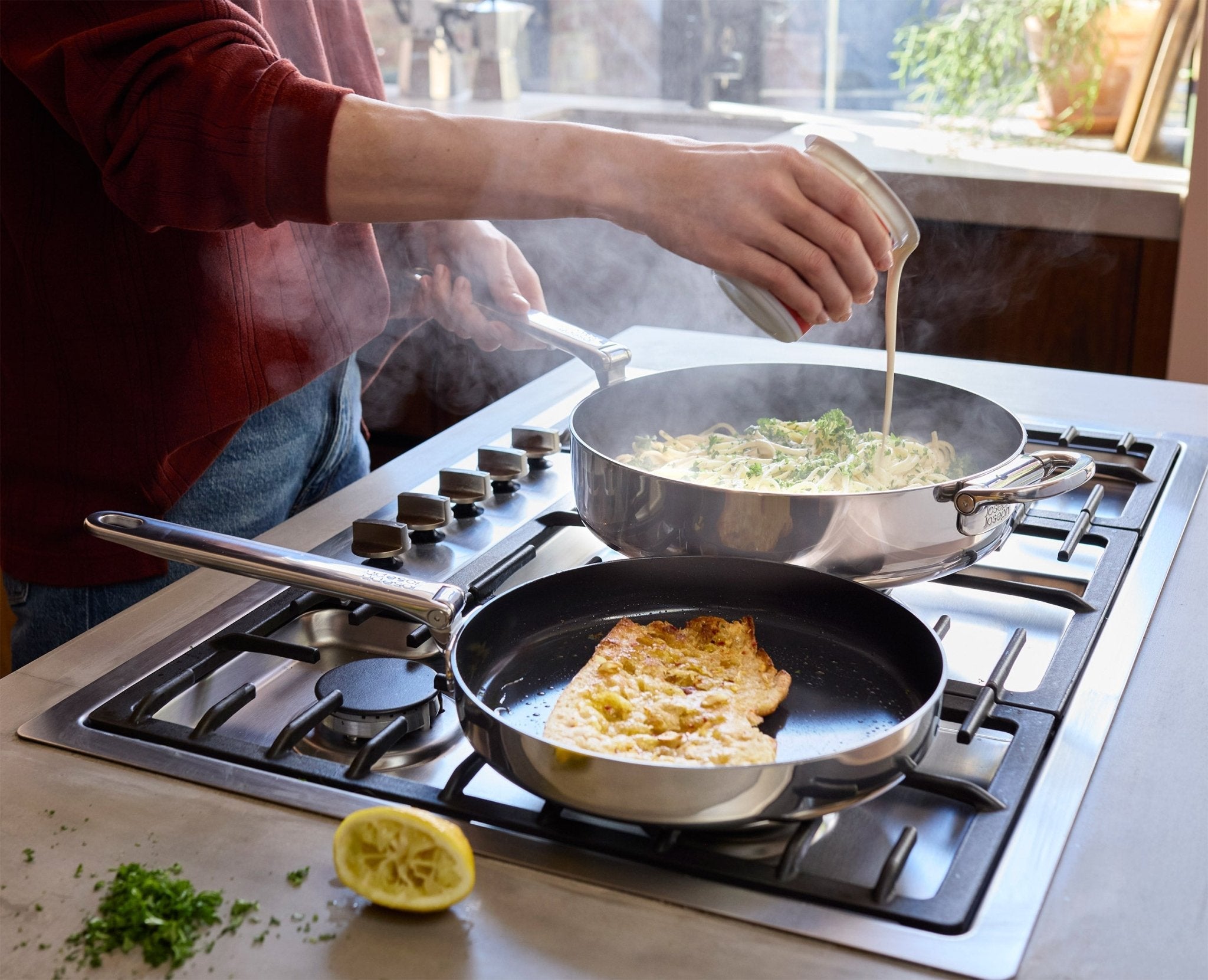 Conjunto de Frigideiras Antiaderentes 2 Peças - kindersbr