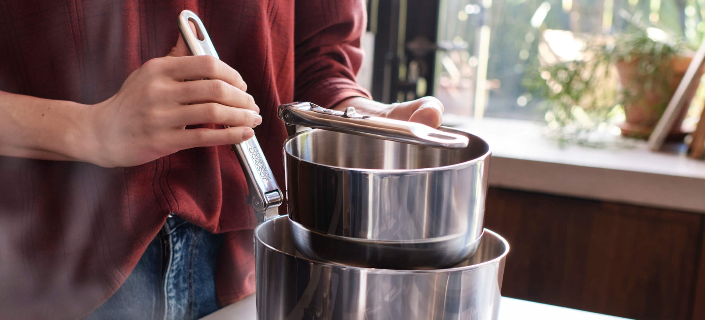 Conjunto 3 Panelas Inox - kindersbr