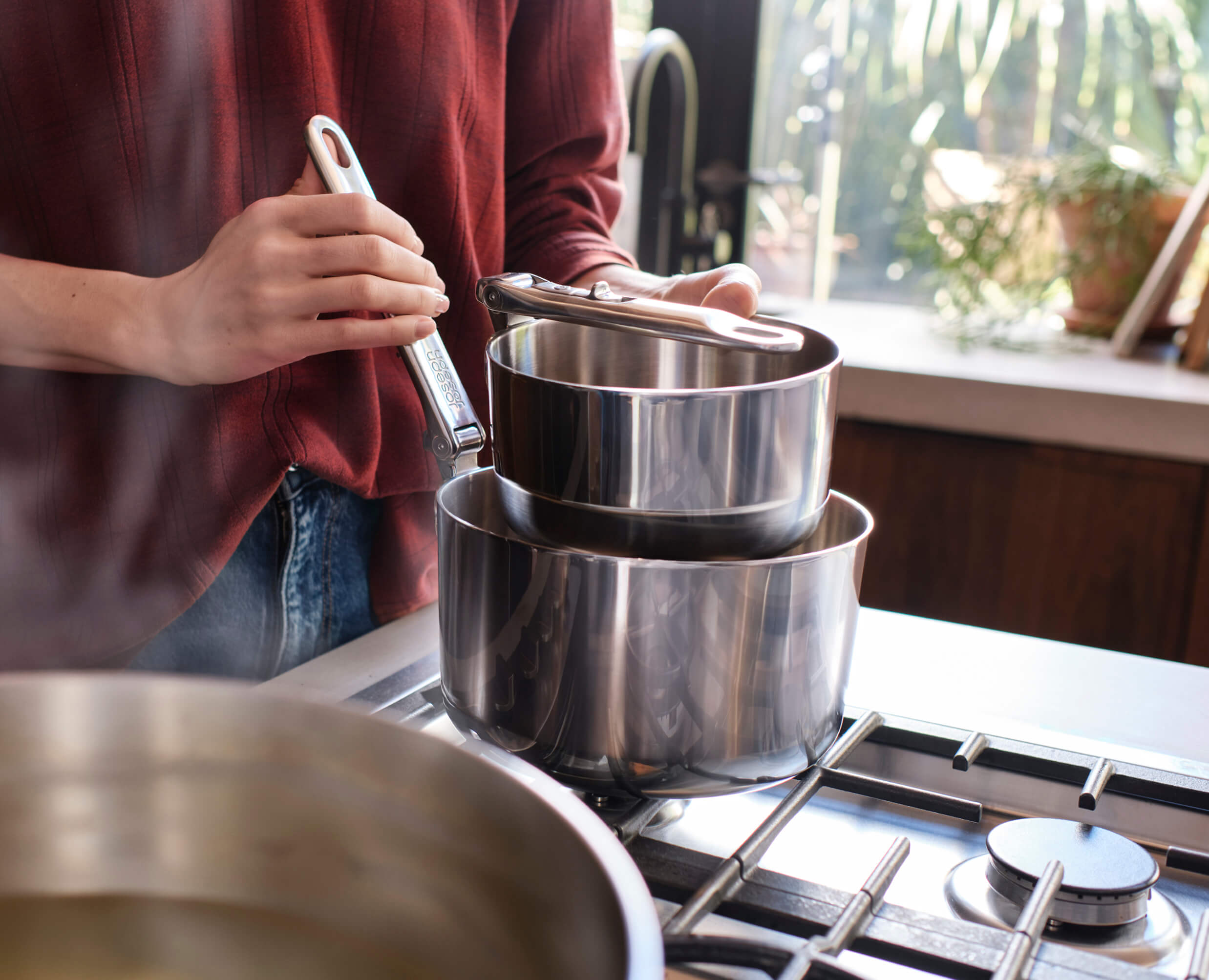 Conjunto de Panelas Inox 5 Peças - kindersbr