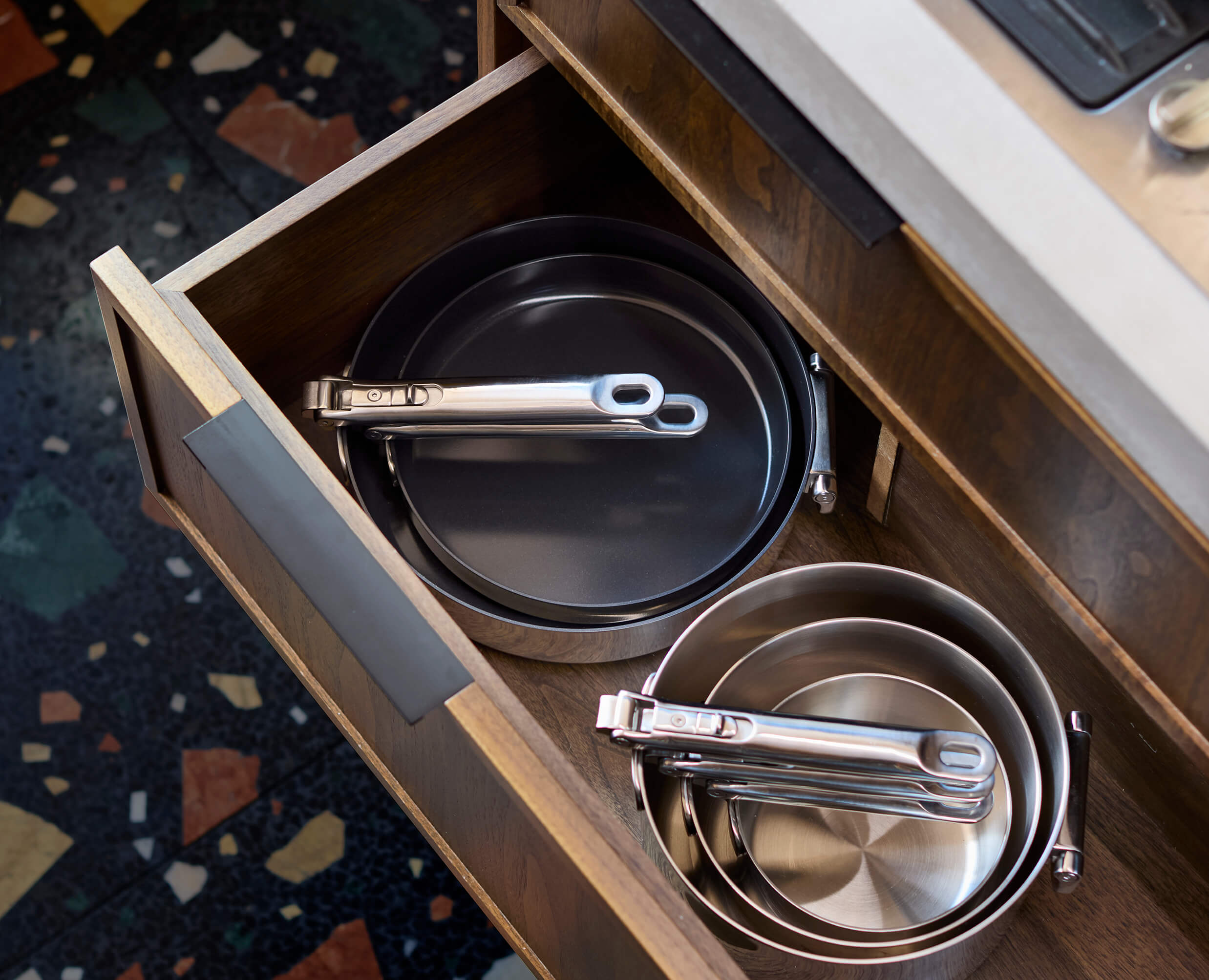 Conjunto de Frigideiras Antiaderentes 2 Peças - kindersbr