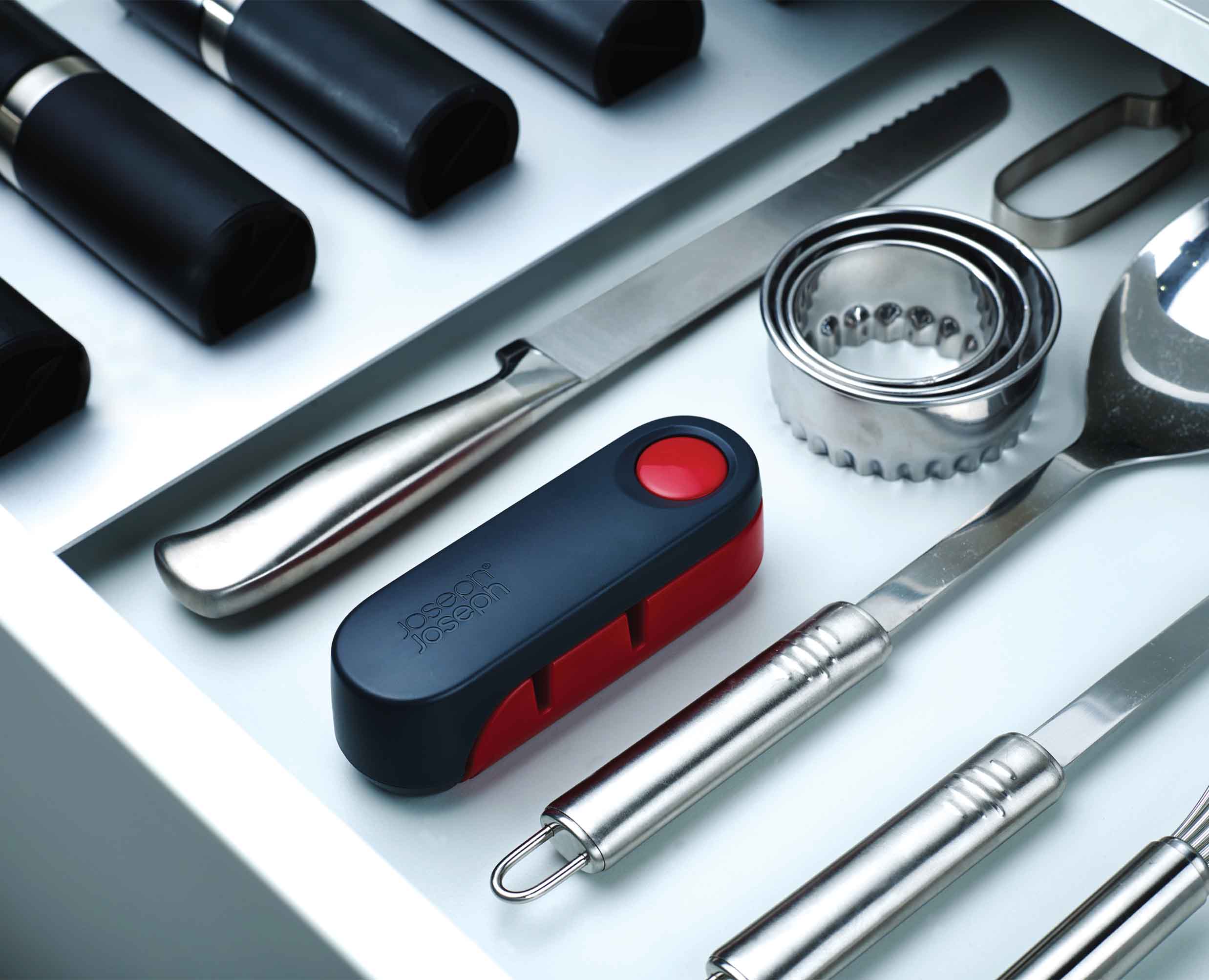 Rota™ Red Folding Knife Sharpener