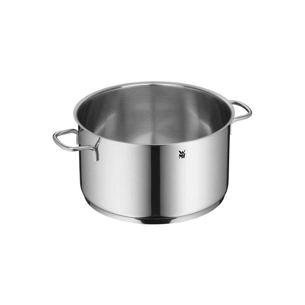 Conjunto de Panelas WMF Inox Cromargan® – 5 Peças Premium com Tampas de Vidro - kindersbr