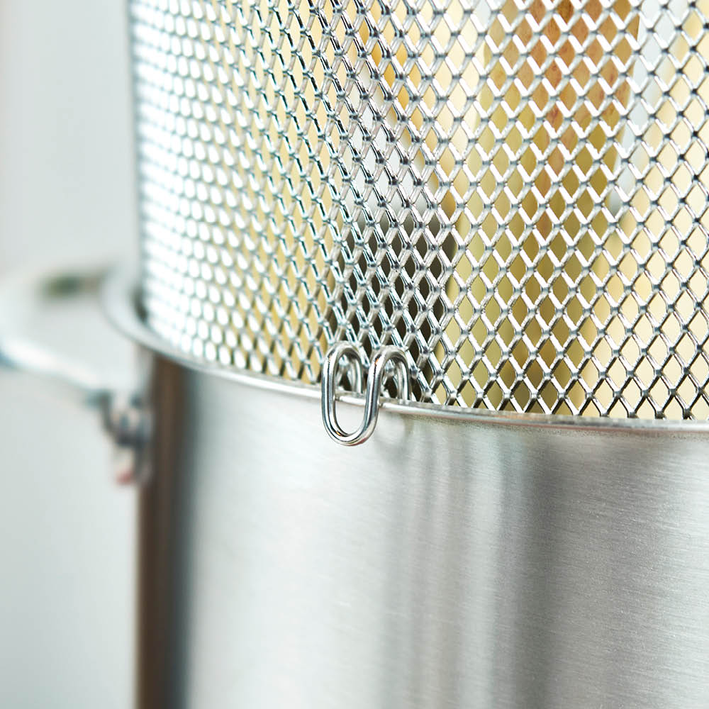 Panela Alta para Frituras Inox - kindersbr