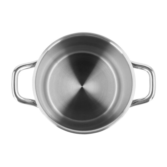 Panela Alta Inox 4,5L + Cesta Multifuncional | Frite, Cozinhe a Vapor ou Prepare Massas Sem Bagunça!