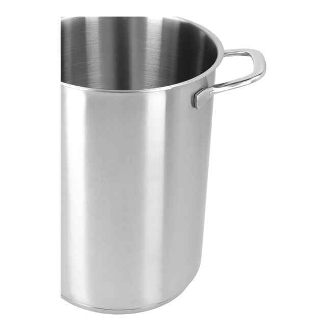 Panela Alta Inox 4,5L + Cesta Multifuncional | Frite, Cozinhe a Vapor ou Prepare Massas Sem Bagunça!