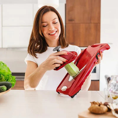 Mandoline Vital™ – Kit Completo com Placa de Vinagrete e Acessórios!🔥