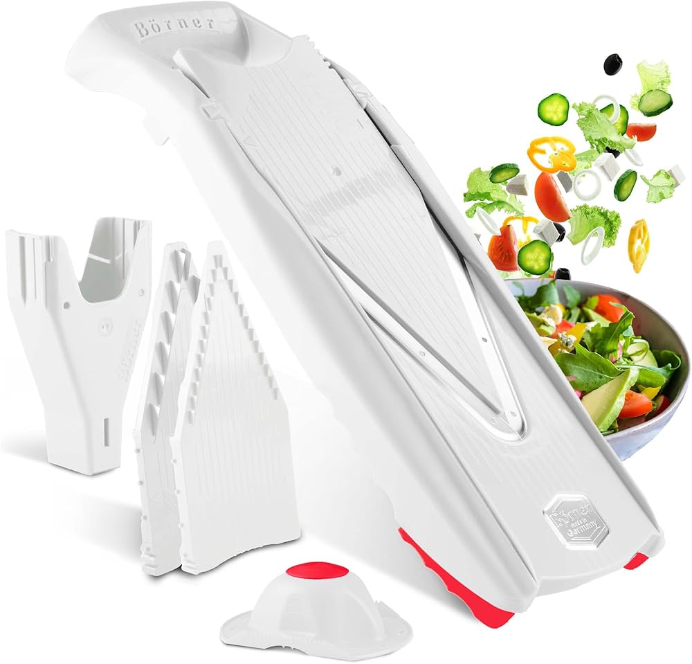 Börner V5 PowerLine – Cortador de Legumes | Kit Base com 4 Peças