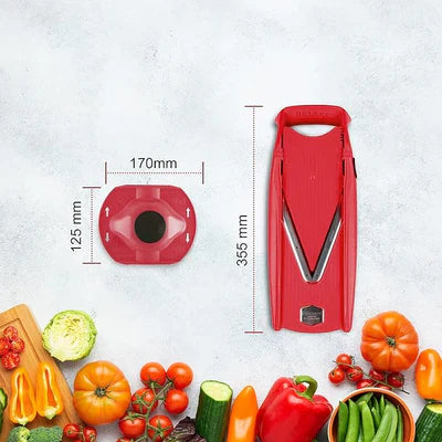 Mandoline Vital™ – Kit Completo com Placa de Vinagrete e Acessórios!🔥