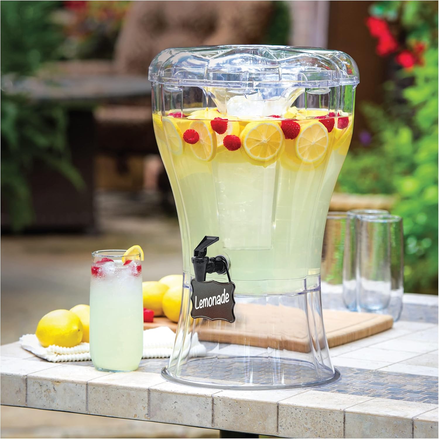 FreshBar® - Dispenser de Bebidas 9L com Tampa Multifuncional