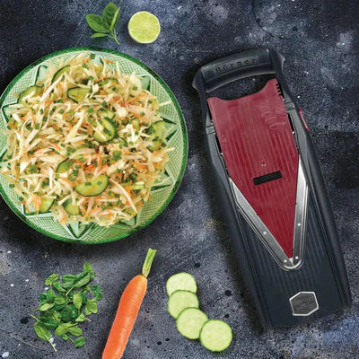 Mandoline Vital™ – Kit Completo com Placa de Vinagrete e Acessórios!🔥