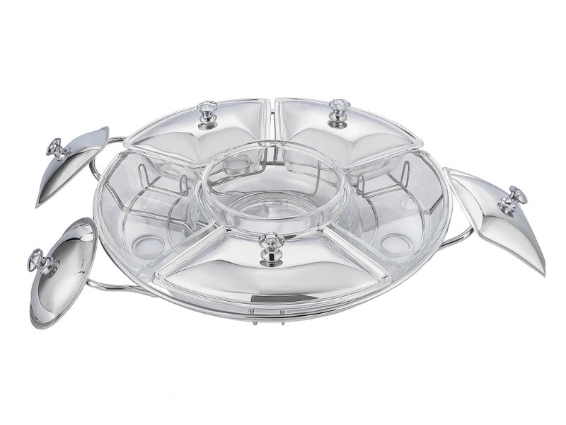 Rechaud Giratório 6 Divisões Linear