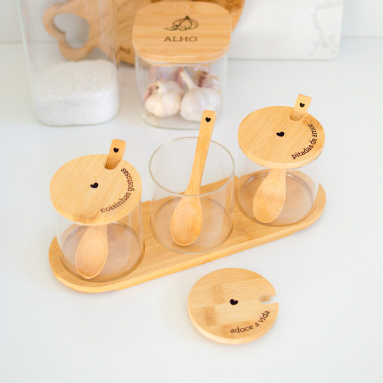 Kit Trio Potes Personalizado