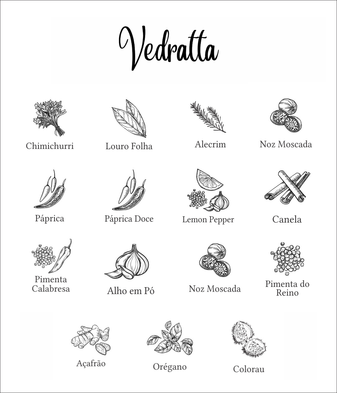 Kit 15 Potes Organiza Gourmet™ + Gravação a Laser (PERSONALIZADA) + Bandeja | Só até 23:59!