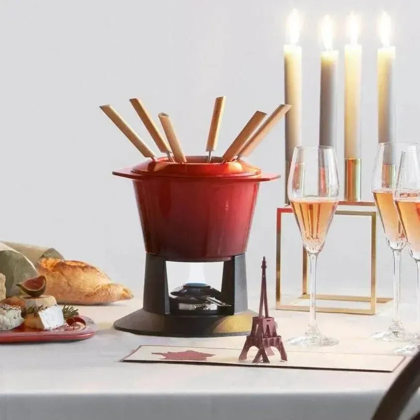 Fondue Gourmand Ferro Fundido Vermelho Le Creuset - kindersbr