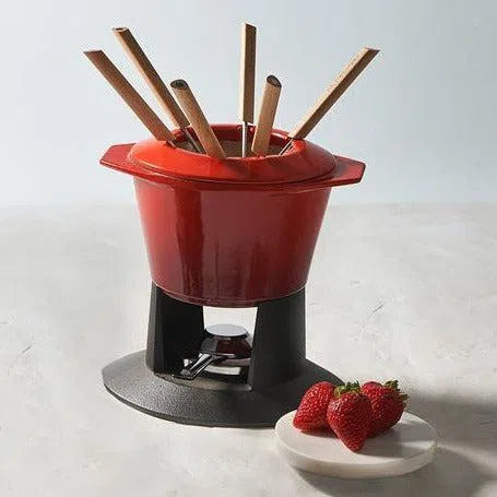 Fondue Gourmand Ferro Fundido Vermelho Le Creuset - kindersbr