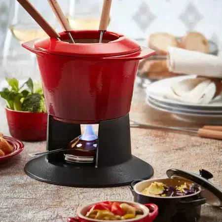 Fondue Gourmand Ferro Fundido Vermelho Le Creuset - kindersbr