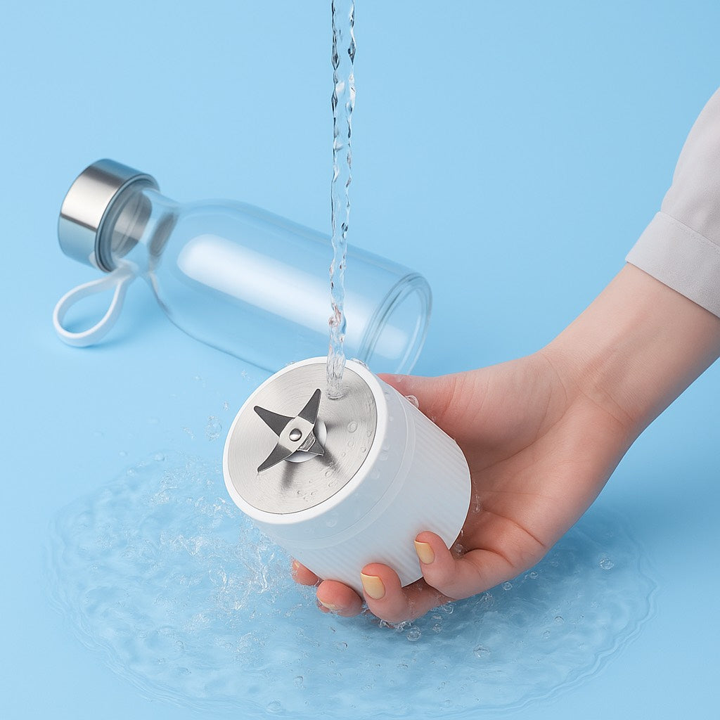 JuiceIt™ – O Liquidificador Portátil Que Vai com Você!