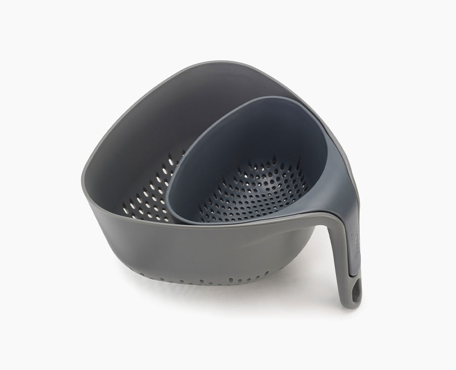 Nest™ 2-piece Grey Colander Set