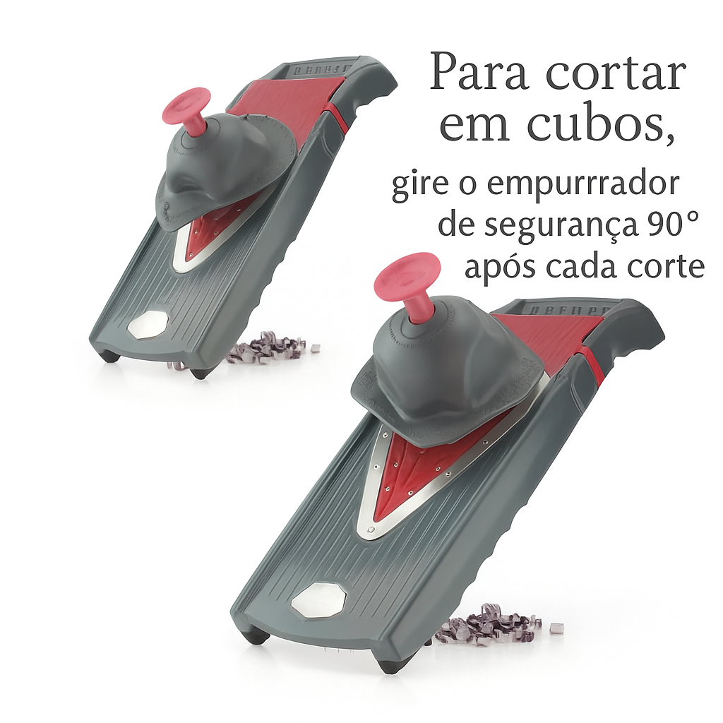 Börner V5 PowerLine – Cortador de Legumes | Kit Base com 4 Peças