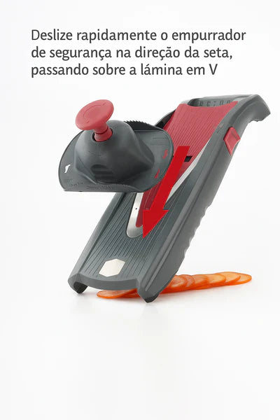 Mandoline Vital™ – Kit Completo com Placa de Vinagrete e Acessórios!🔥