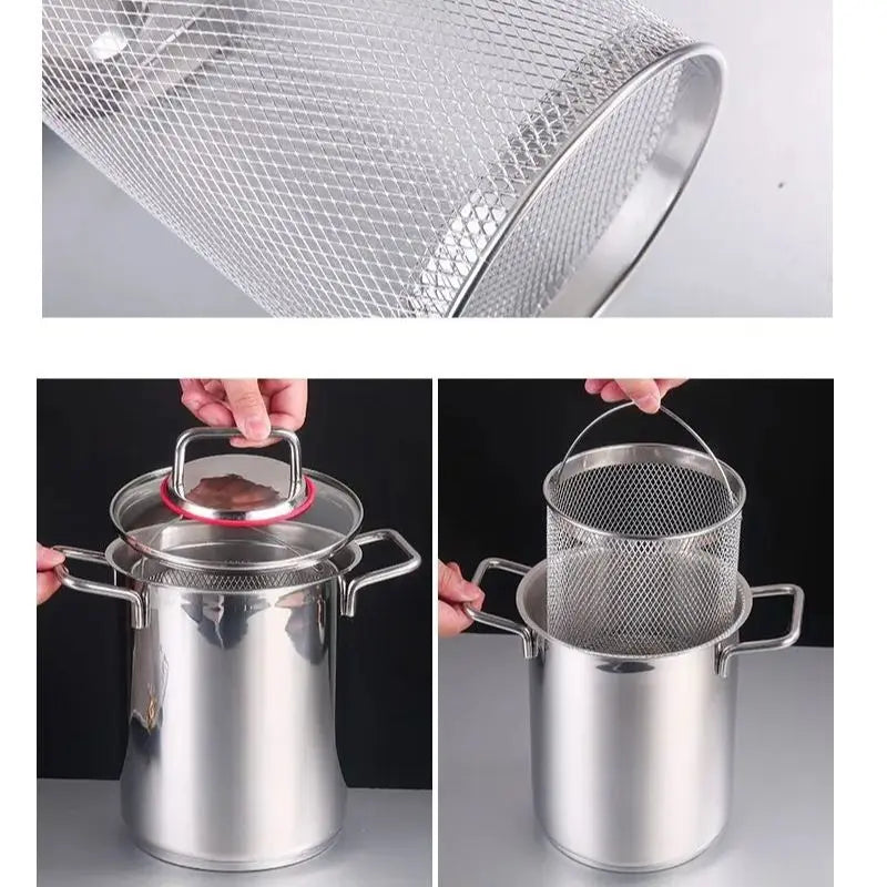 Panela Gourmet DuoSteam™ – Para Aspargos e Massas 2,5L