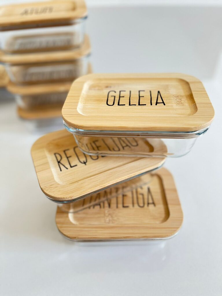 Pote para Manteiga / Geleia / Requeijão / Nutella / Cream Cheese Personalizado – unid.