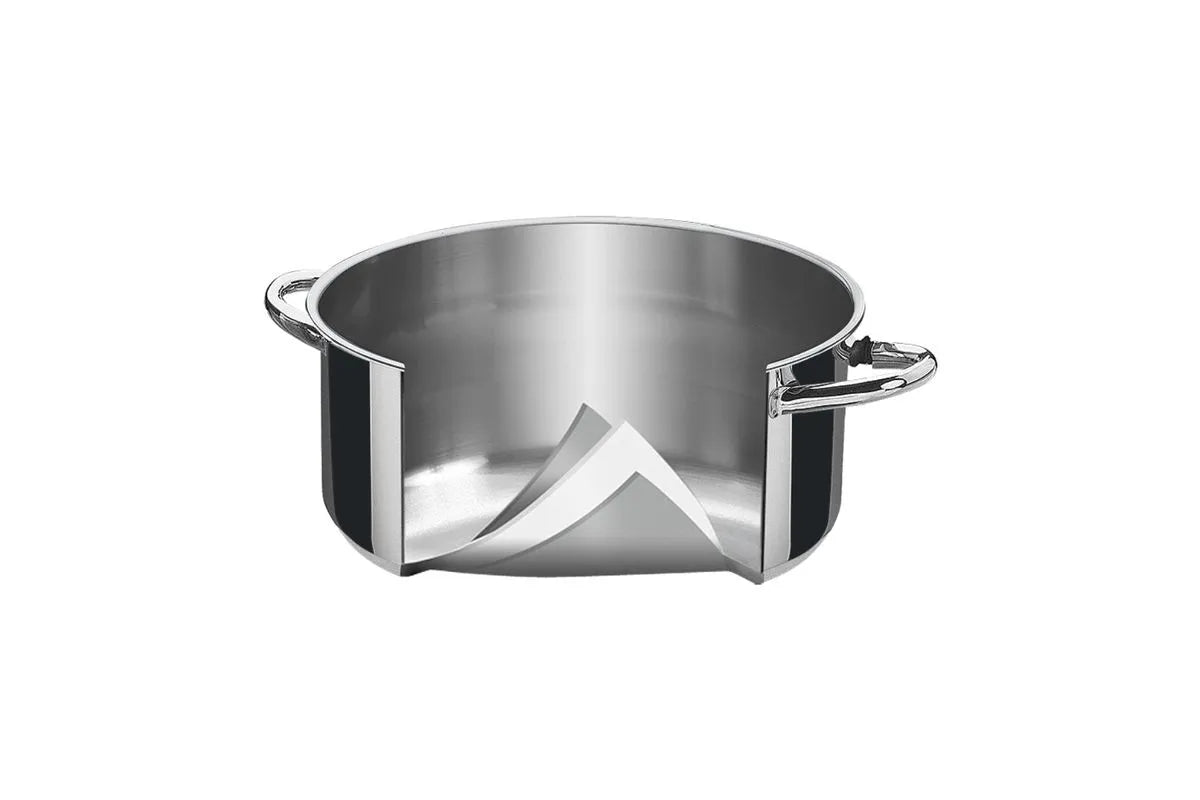 Espagueteira Caldeirão em Aço Inox Brinox Savoy Ø 20cm 5 Litros e Cozi 20cm 4,8 Litros - Espagueteira Savoy - Brinox Caldeirão Ø20 x 17cm 5L X COZI 20 x 16,8cm 4,8L - Brinox