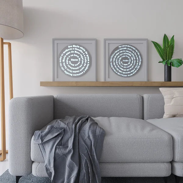 Oração Pai Nosso - Com LED